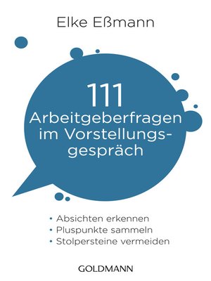 cover image of 111 Arbeitgeberfragen im Vorstellungsgespräch